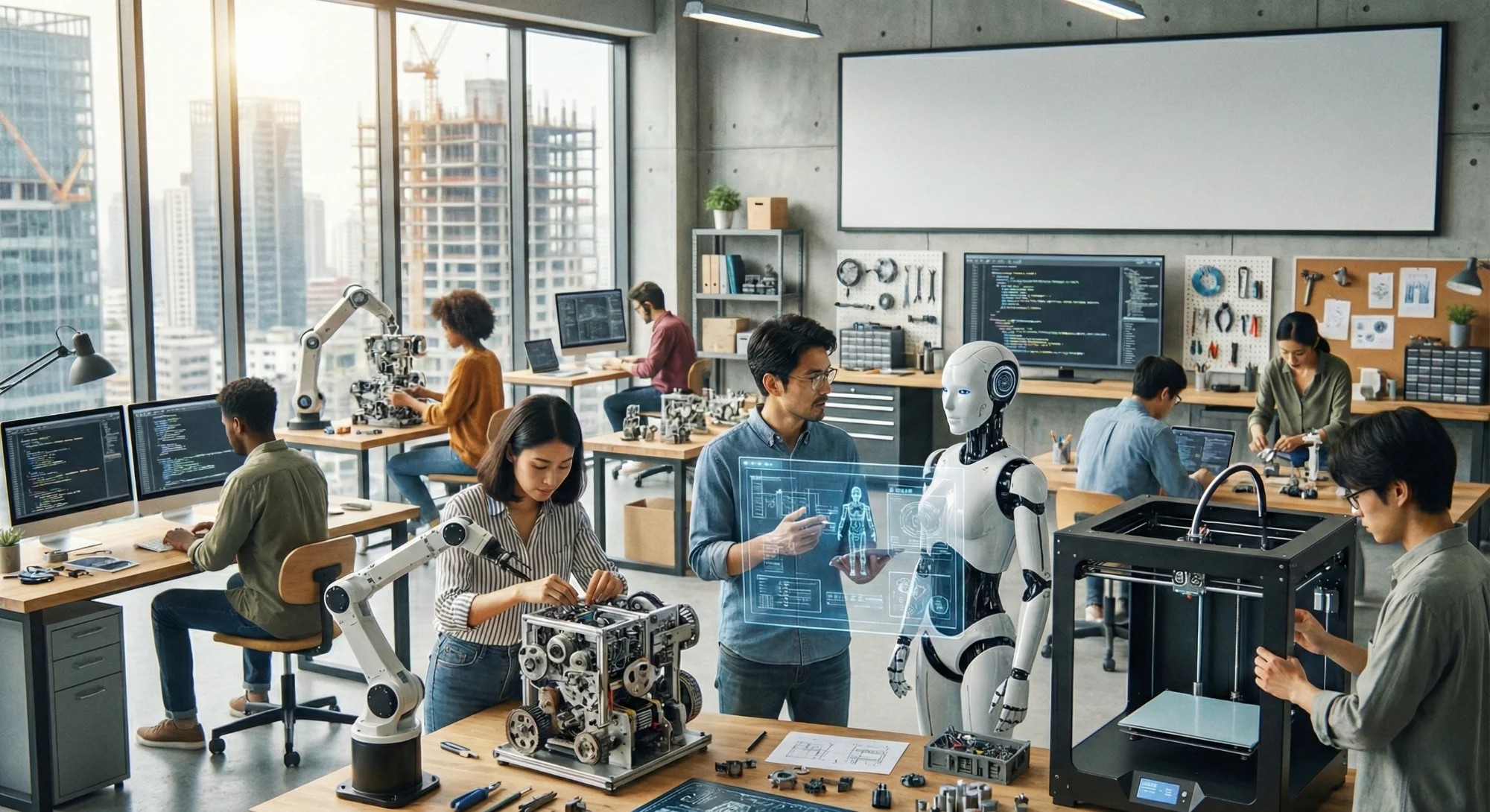 人間とAIが共存する現場